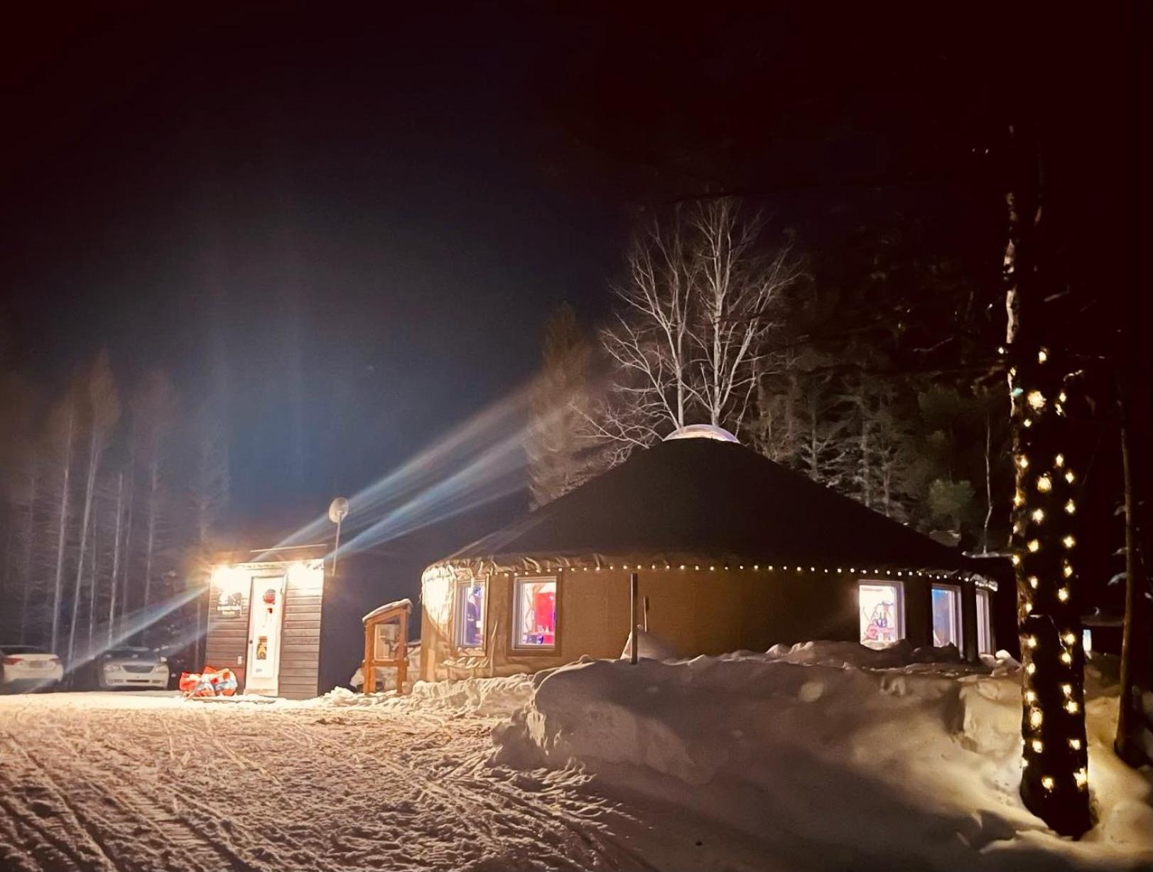 Yourte Experience Charlevoix La Malbaie Luaran gambar
